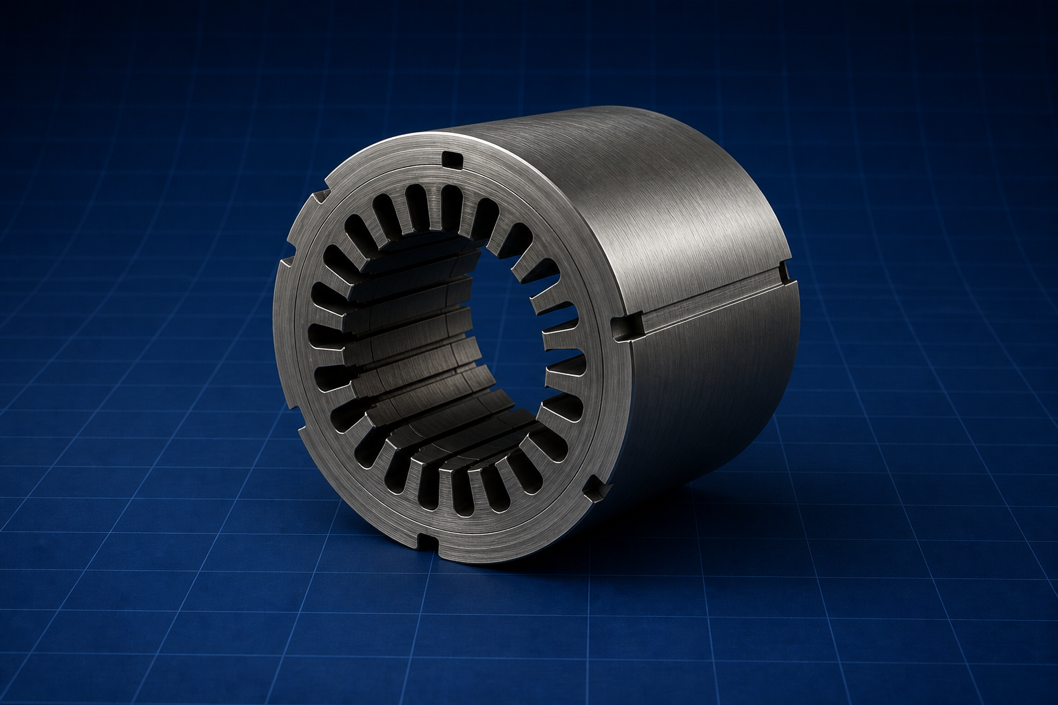 Electrical Machines II: induction motor stator
