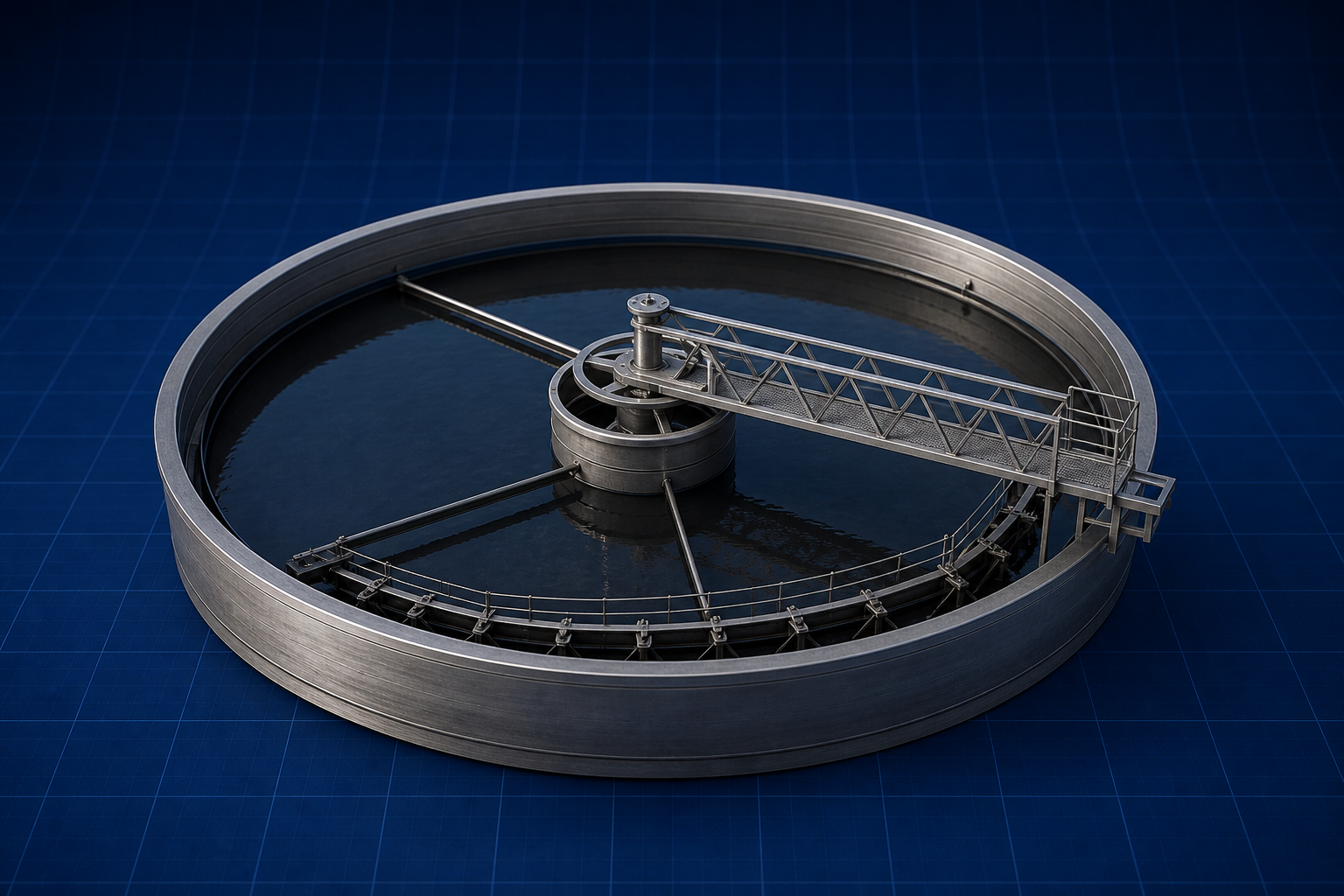 Environmental Engineering: clarifier mechanism