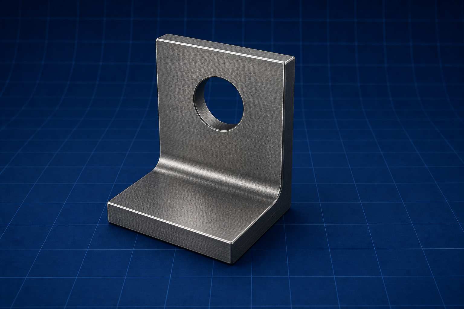 FEA: structural bracket specimen