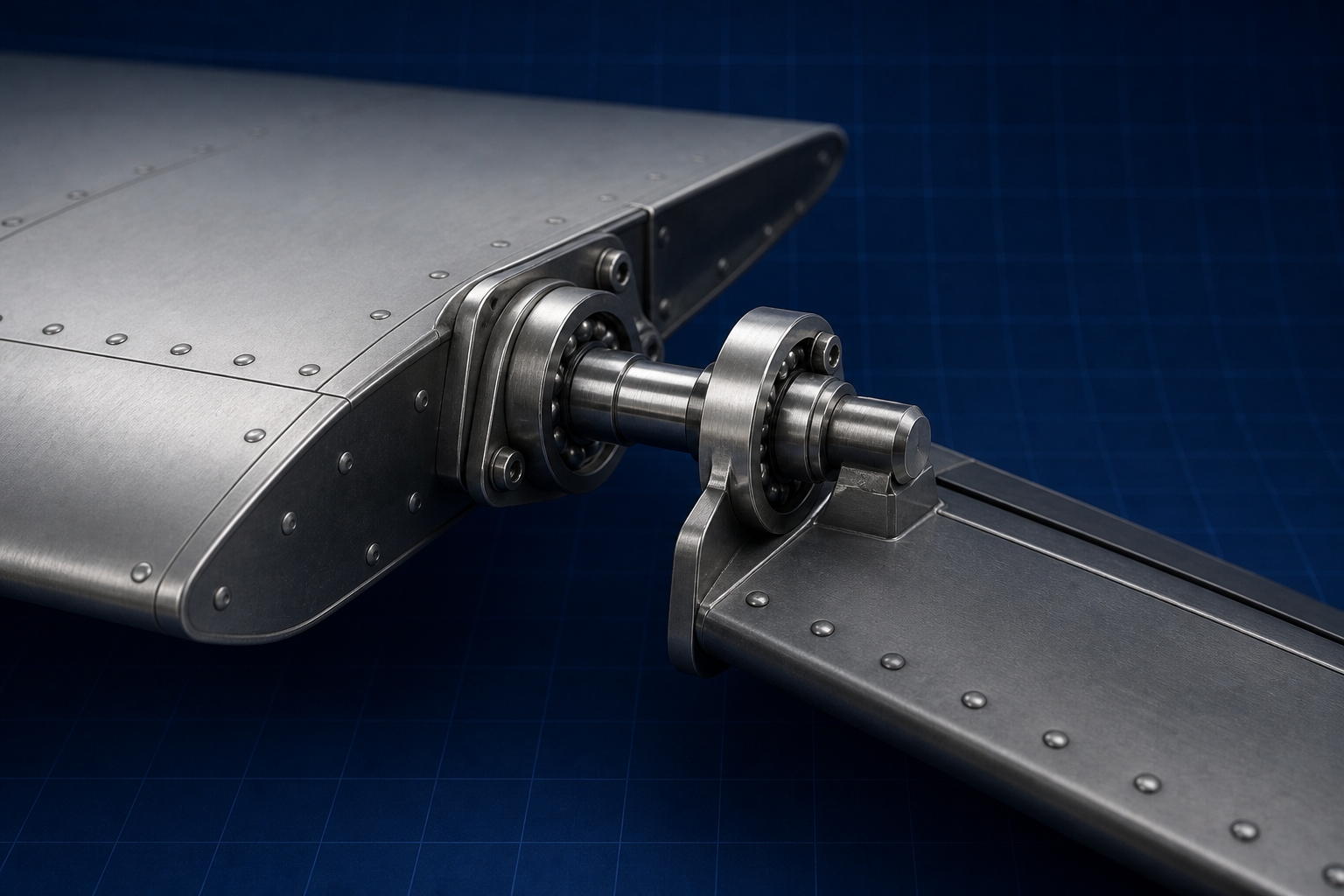 Flight Mechanics: control-surface hinge