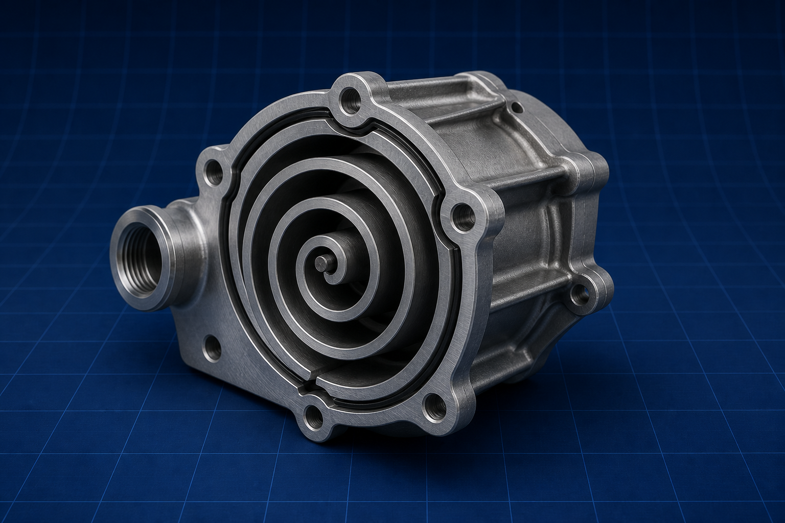 Refrigeration & HVAC: scroll compressor