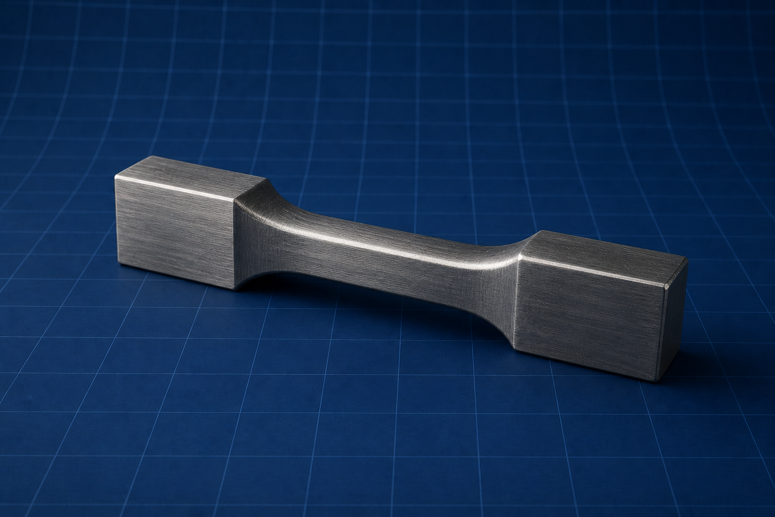Material Science: tensile specimen