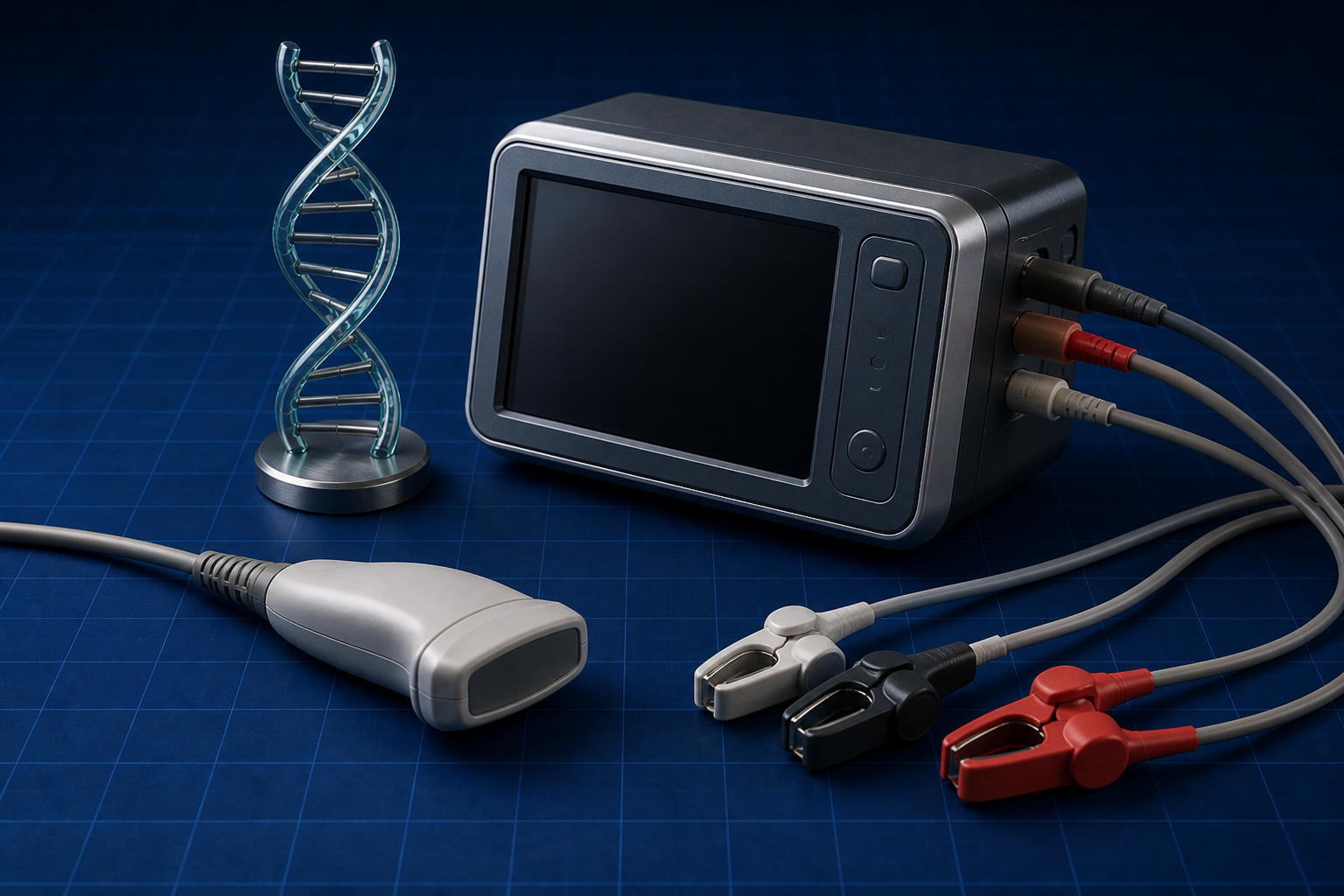 Medical Instrumentation: monitor, electrodes, and sensor