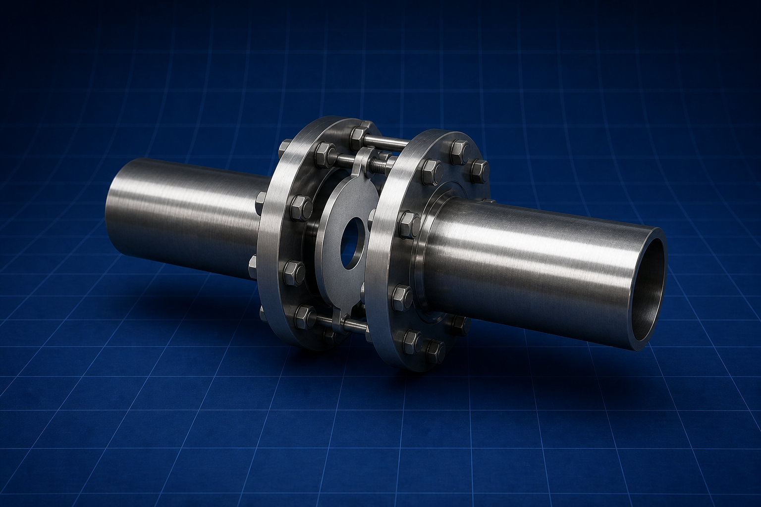 Momentum Transfer: orifice plate in a pipe