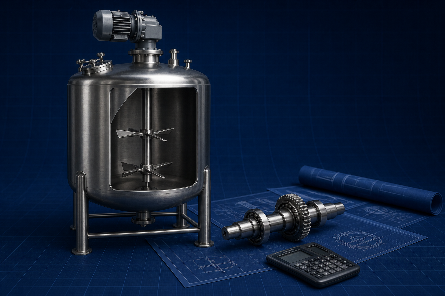 Process Calculations: mixing tank