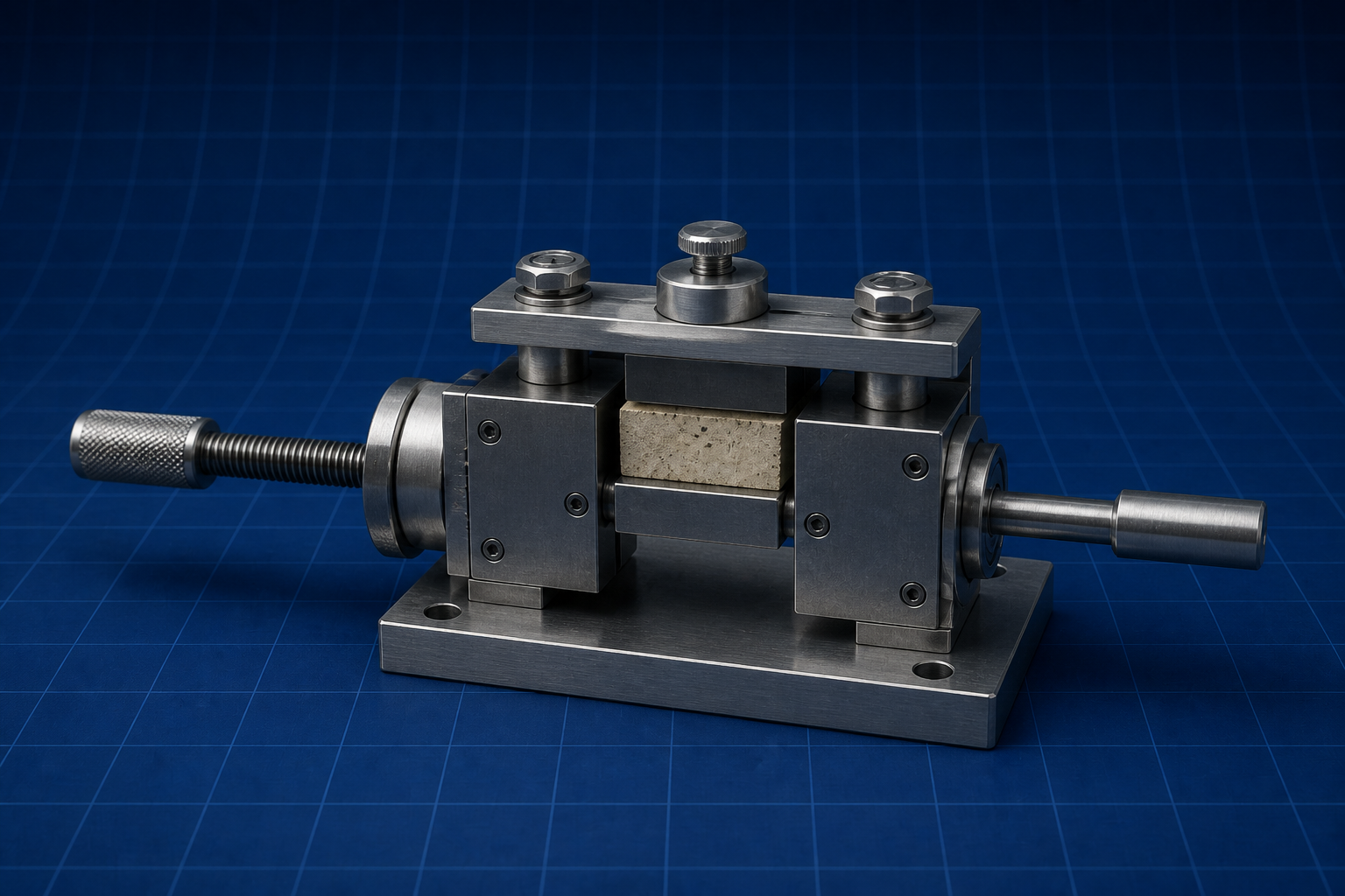 Soil Mechanics: steel shear-box apparatus