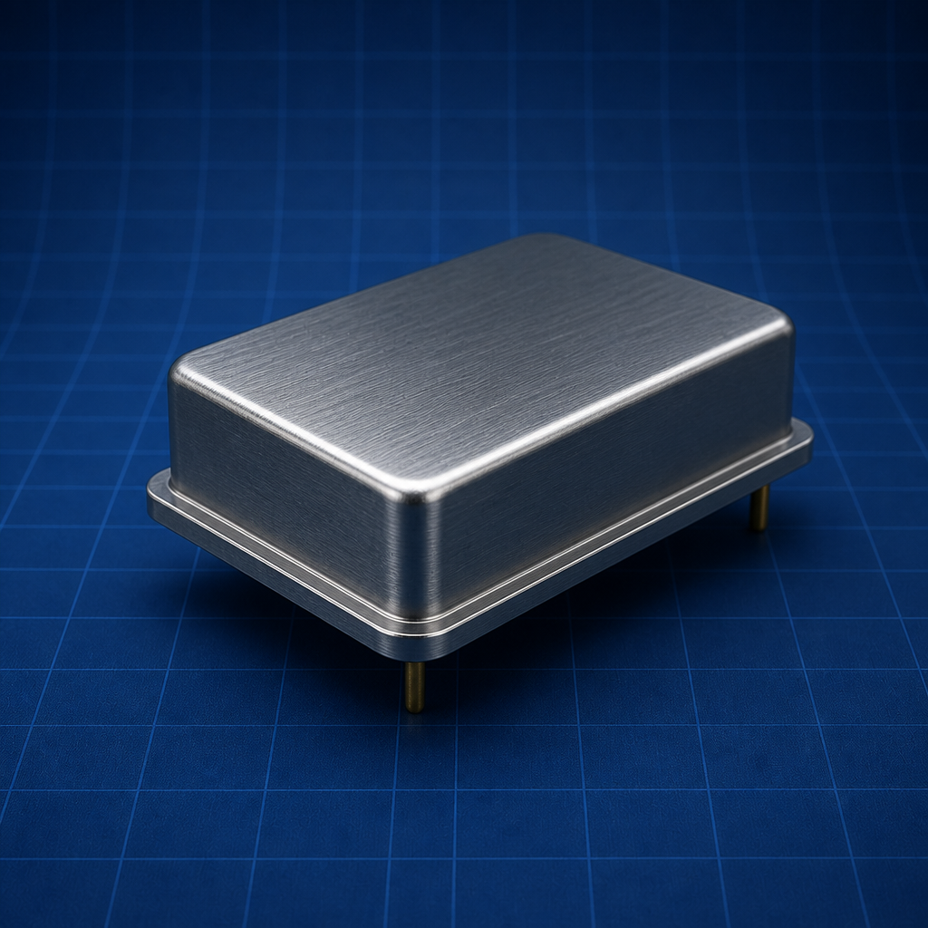 Crystal oscillator — Oscillators and Wave Shaping