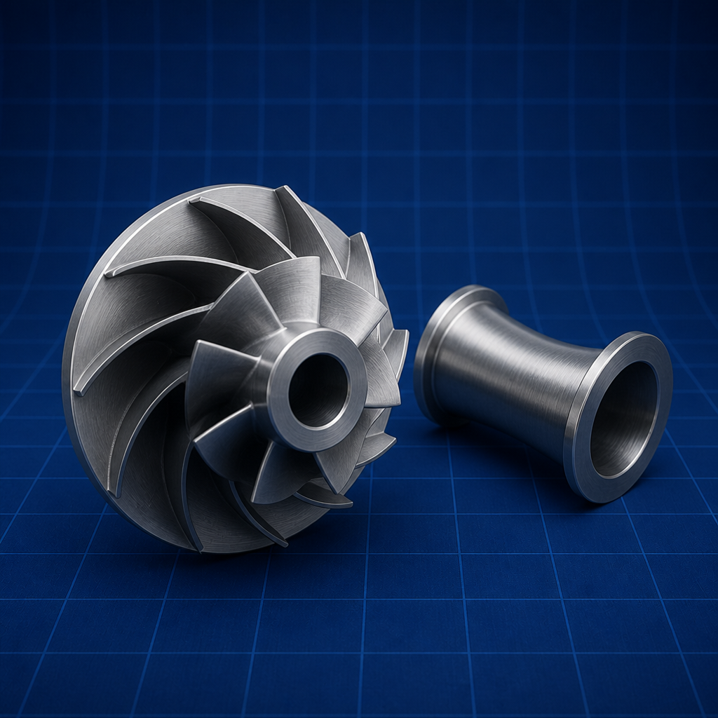 Centrifugal impeller — Compressors and Nozzles