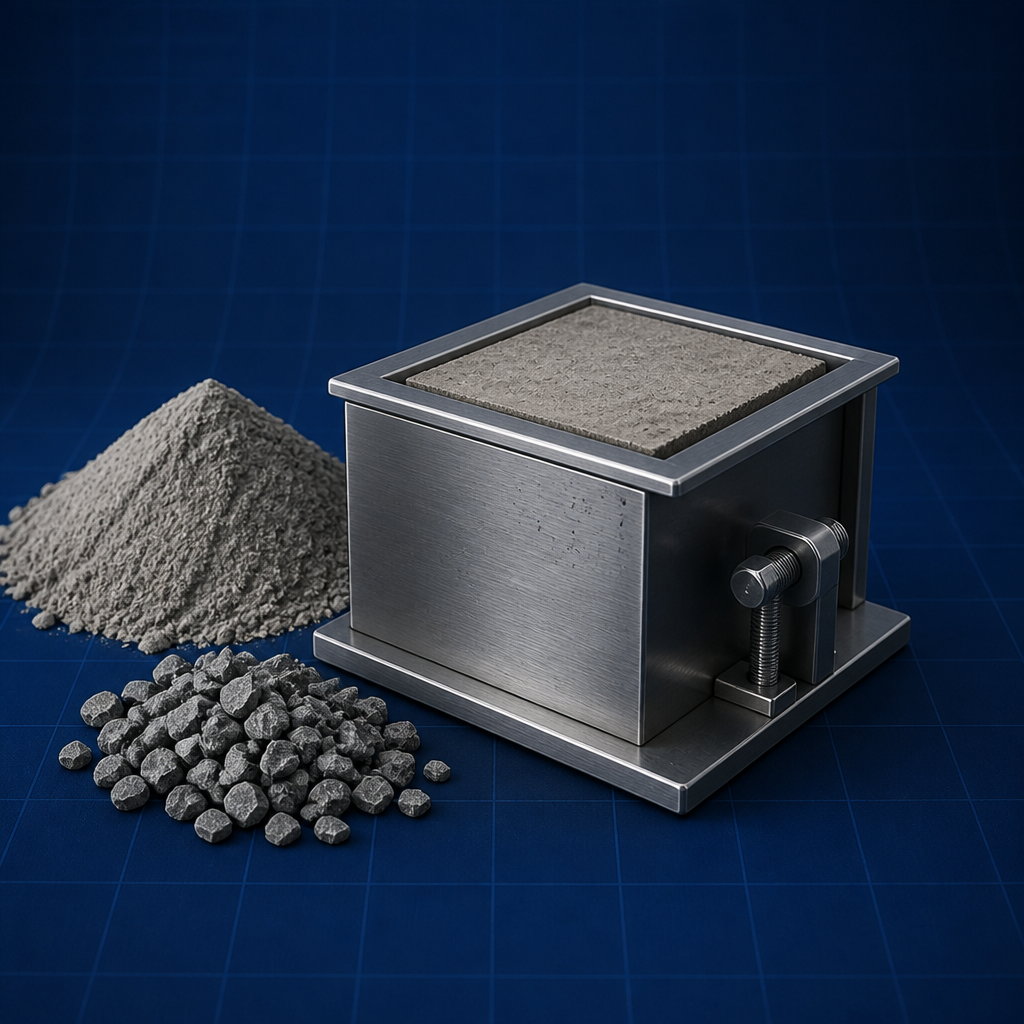 Cube mould — Cement and Concrete