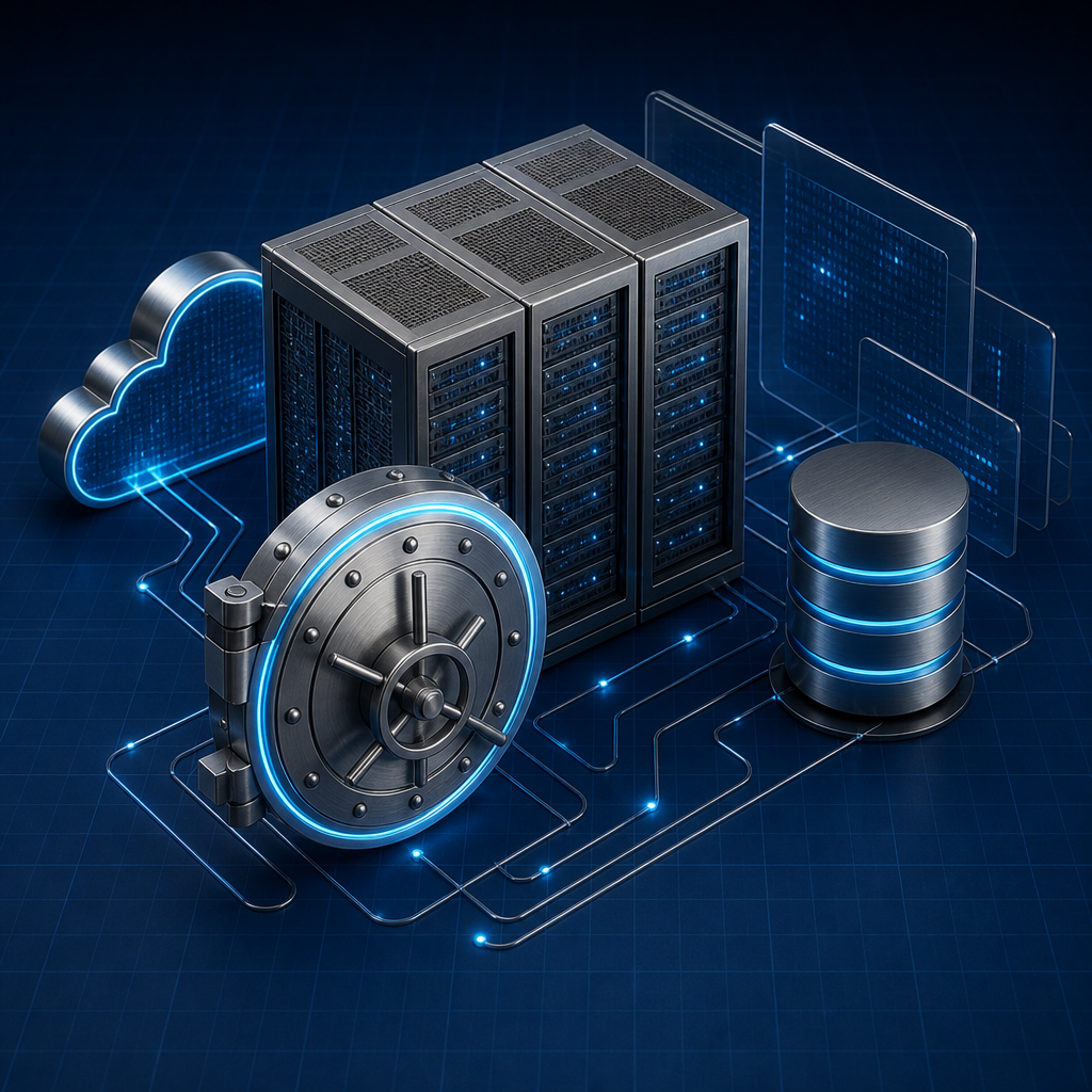 Vault door — Cloud Security Fundamentals