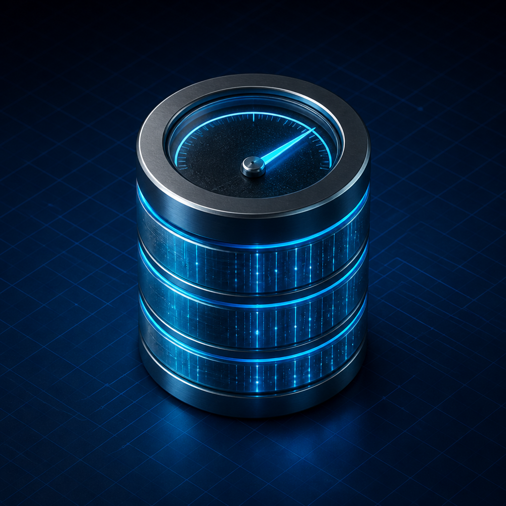 Gauge on a data cylinder — Data Quality Monitoring