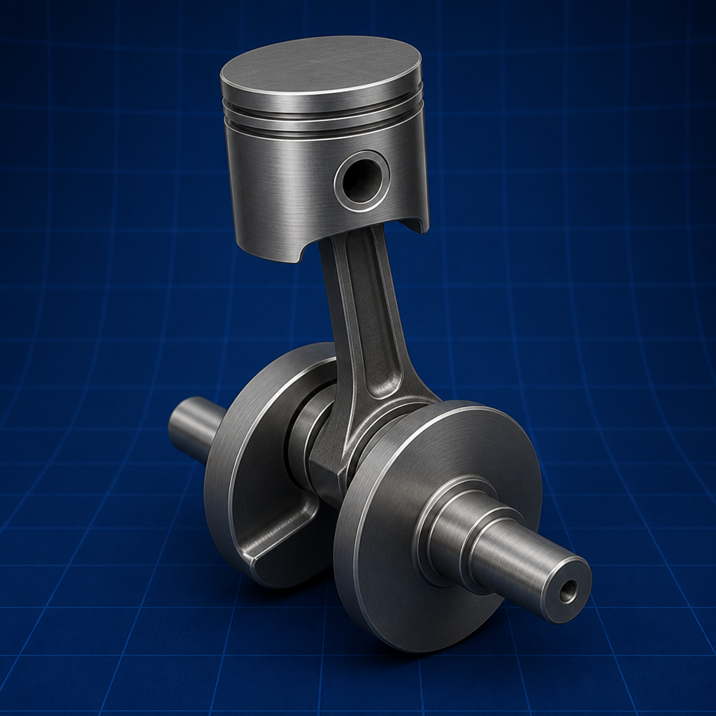 Slider-crank — Balancing of Reciprocating Masses