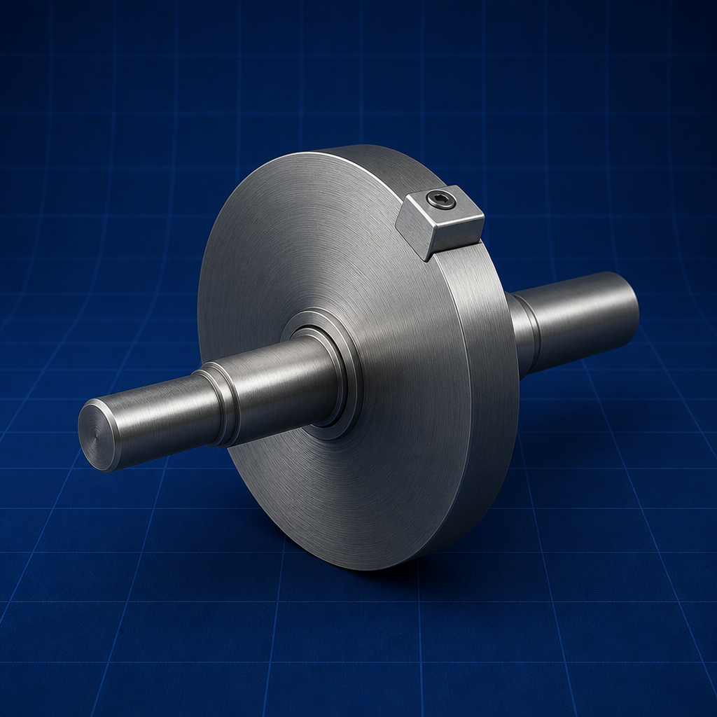 Rotor with balance mass — Balancing of Rotating Masses