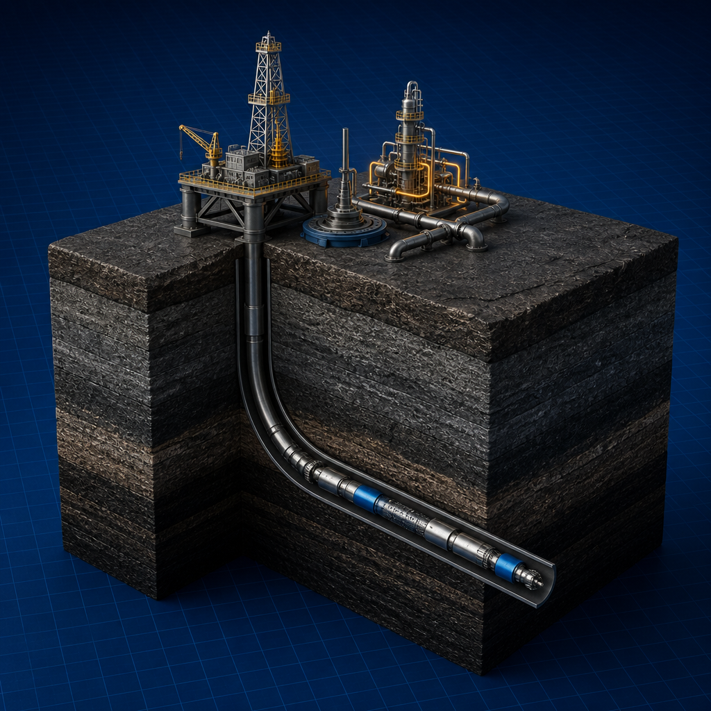 Curved well path and BHA — Directional Drilling