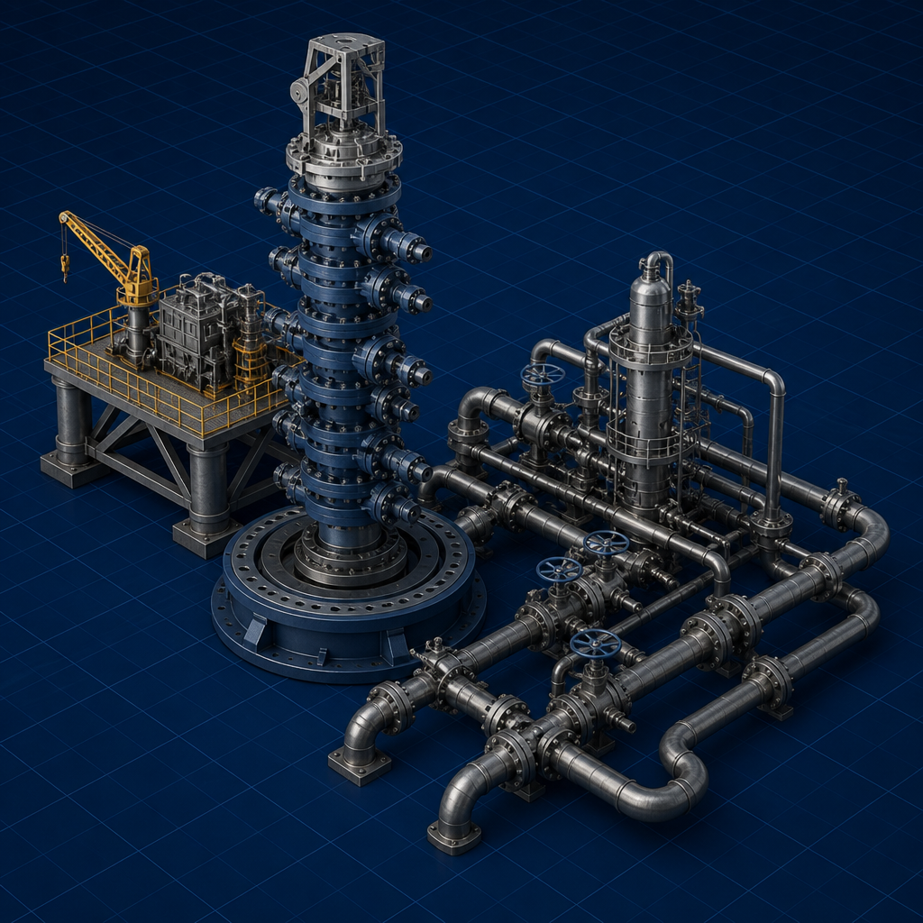 BOP stack and choke manifold — Well Control
