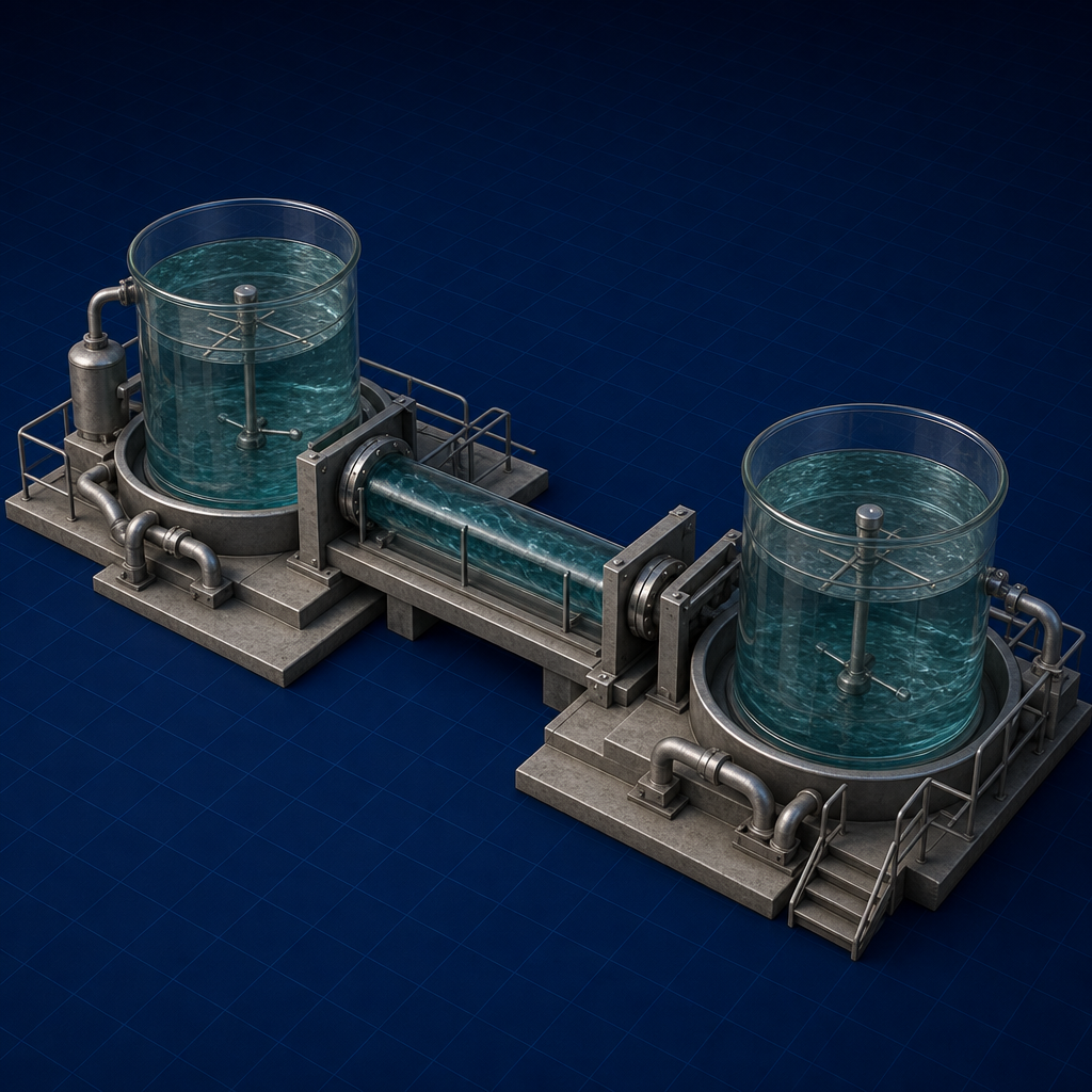 Linked beakers of teal water — Chemical Equilibrium in Natural Waters