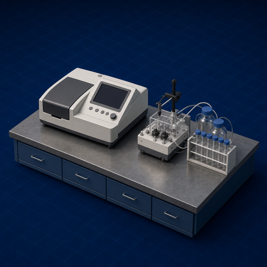 Spectrophotometer and flow cell — Environmental Analytical Methods