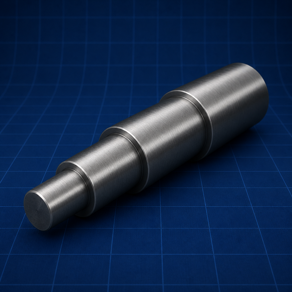 Stepped shaft — Dimensioning and Tolerancing