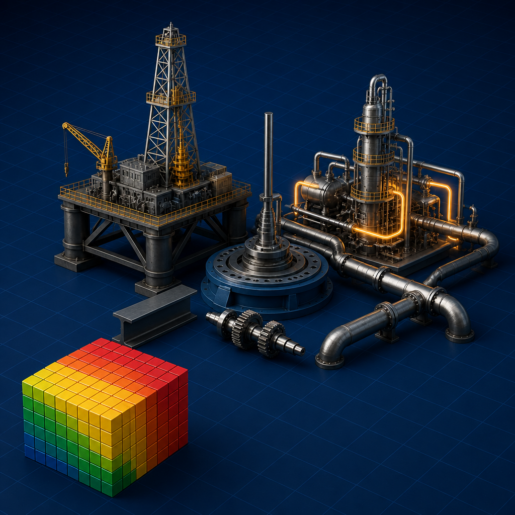 Risk cube grid and platform — Risk Analysis in Energy Projects
