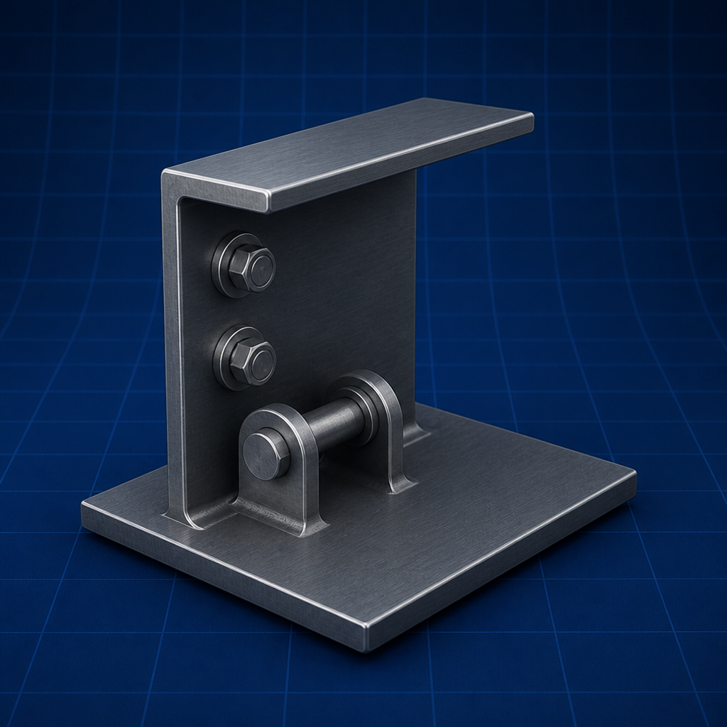 Supported bracket — Free Body Diagram