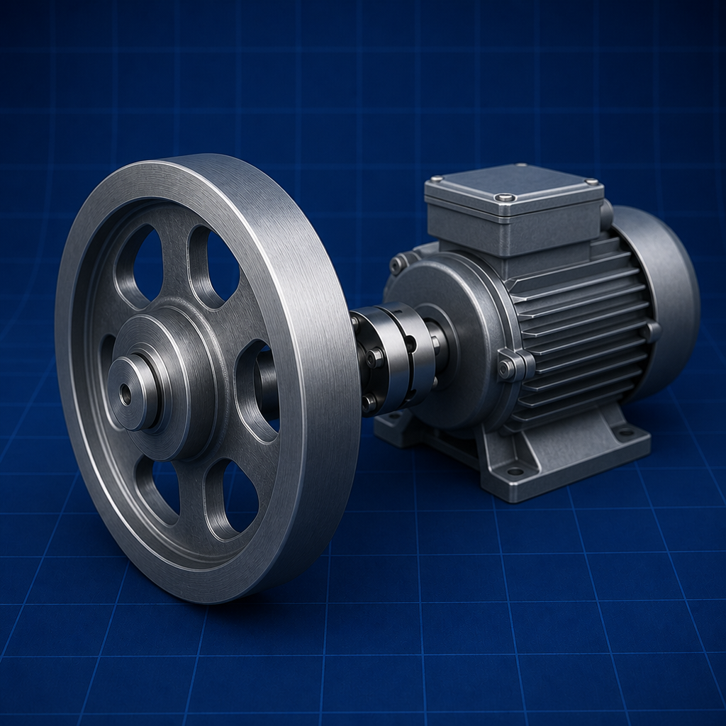 Flywheel coupling — Machine Dynamics