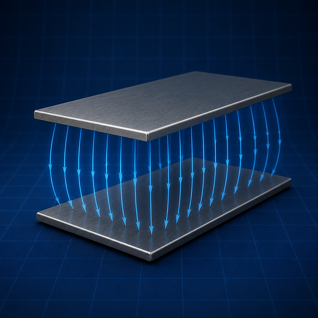 Parallel plates — Electrostatic Fields