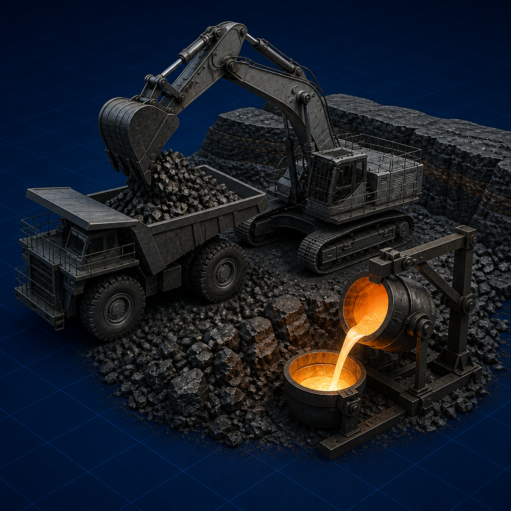 Smelter and refining ladle — Smelting and Refining