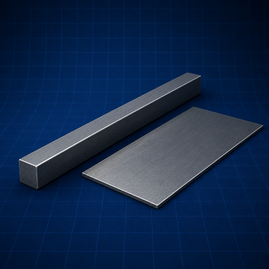Bar and plate — 1D and 2D Elements