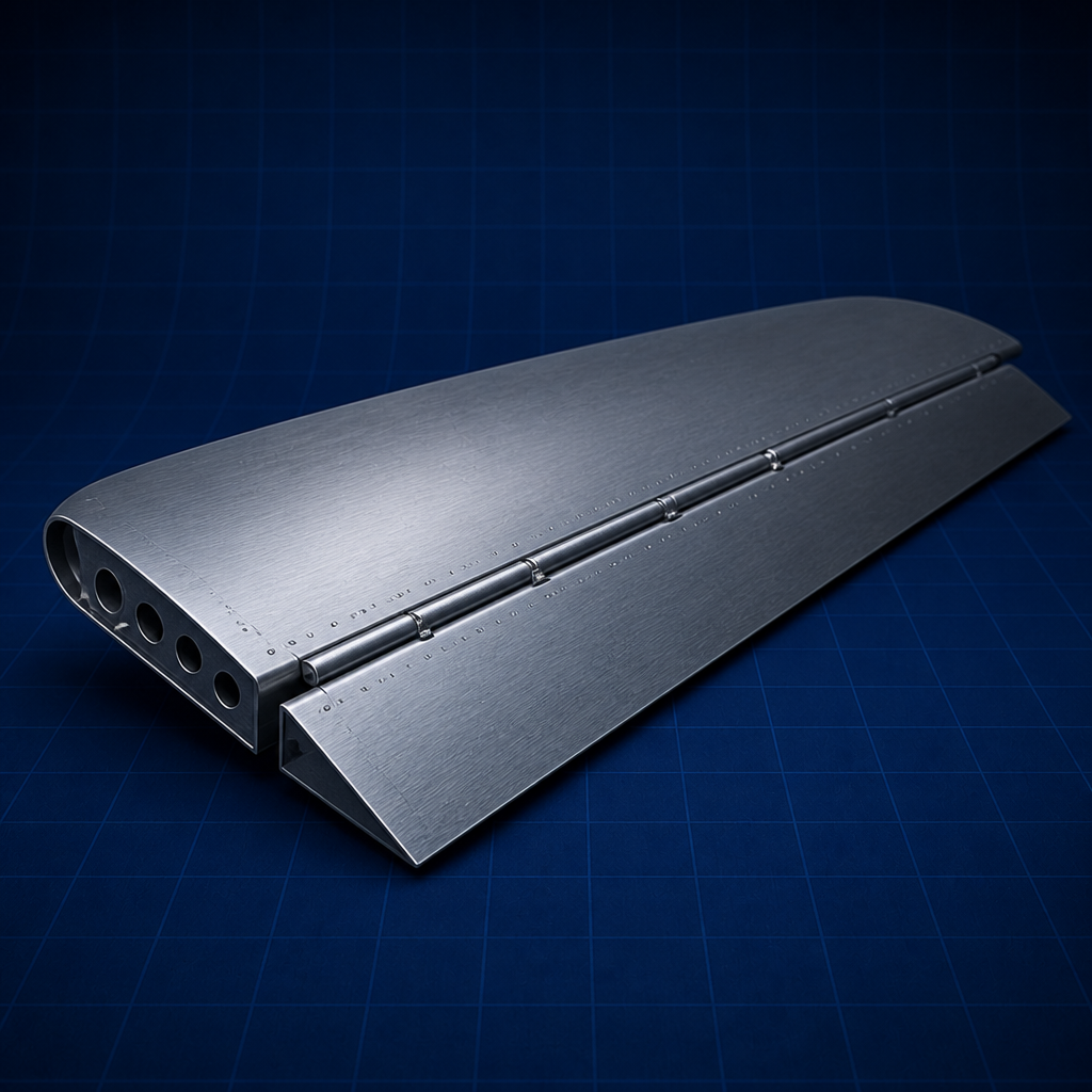 Aileron hinge — Flight Control Surfaces
