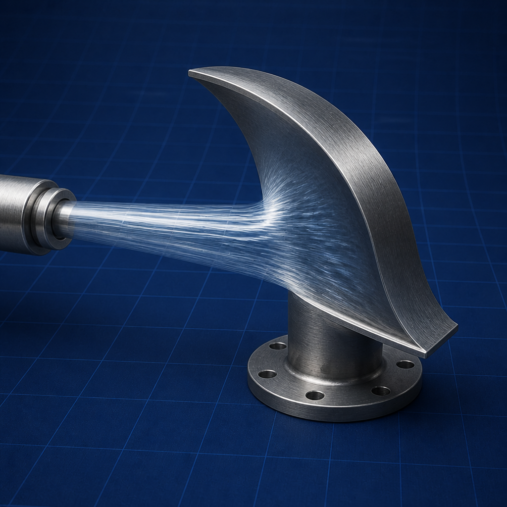 Jet vane — Momentum Equation