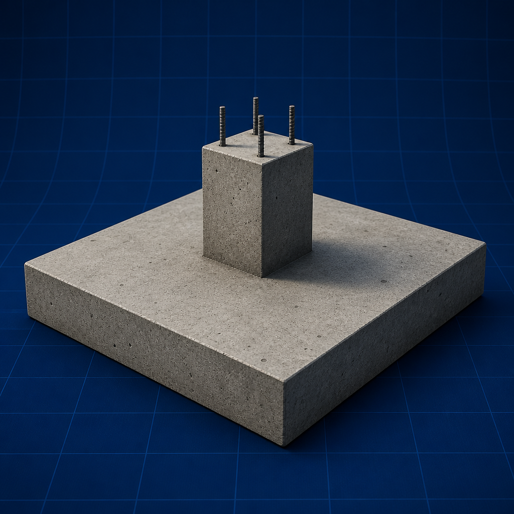 Isolated footing — Shallow Foundation Design