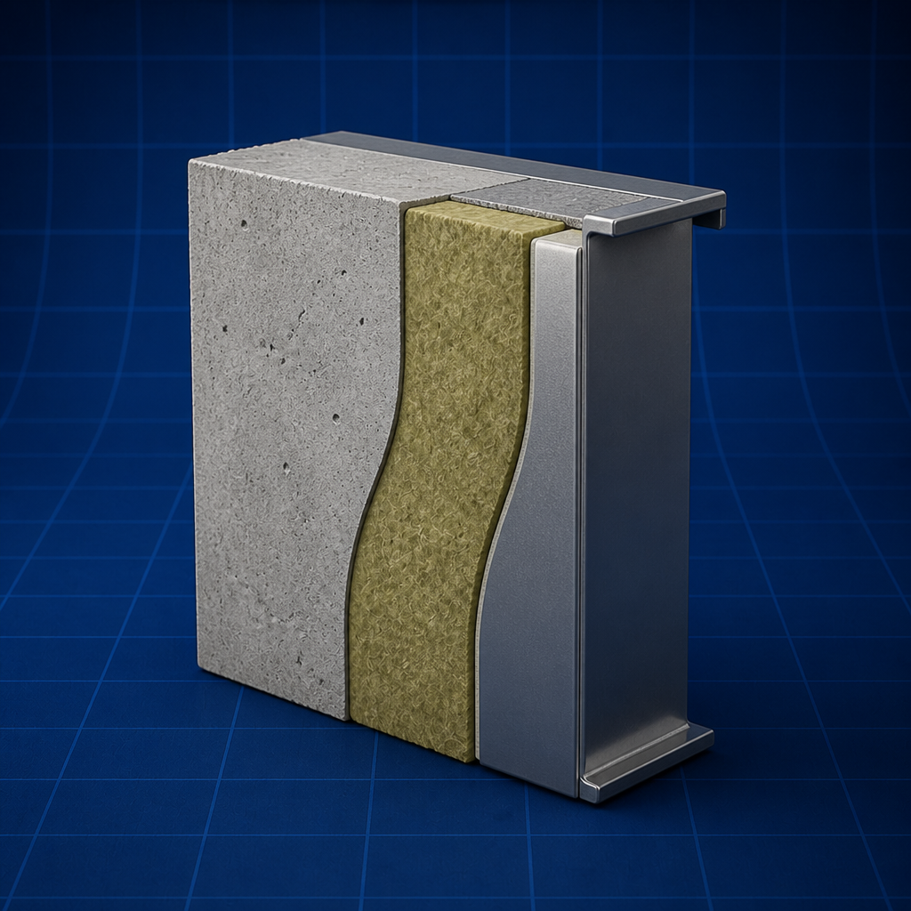 Insulated wall — Conduction Through Walls
