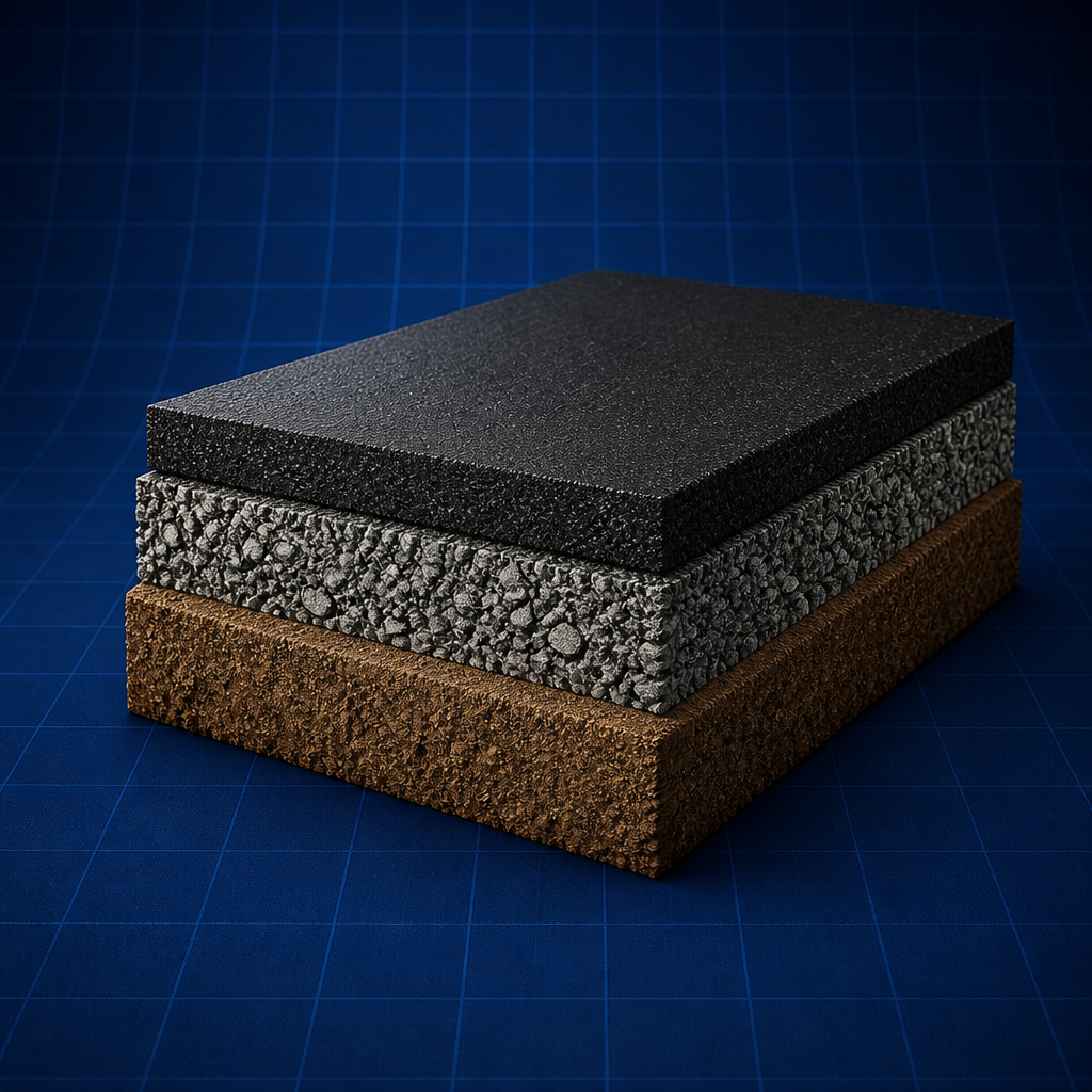 Layered pavement — Flexible Pavement Design