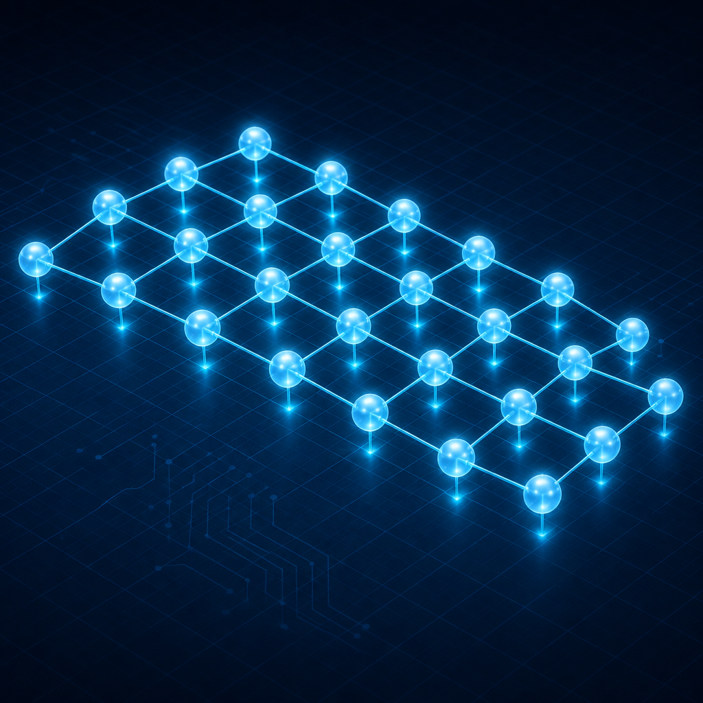 Sheared node grid — Linear Transformations