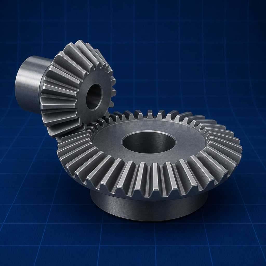 Bevel gear pair — Bevel and Worm Gears