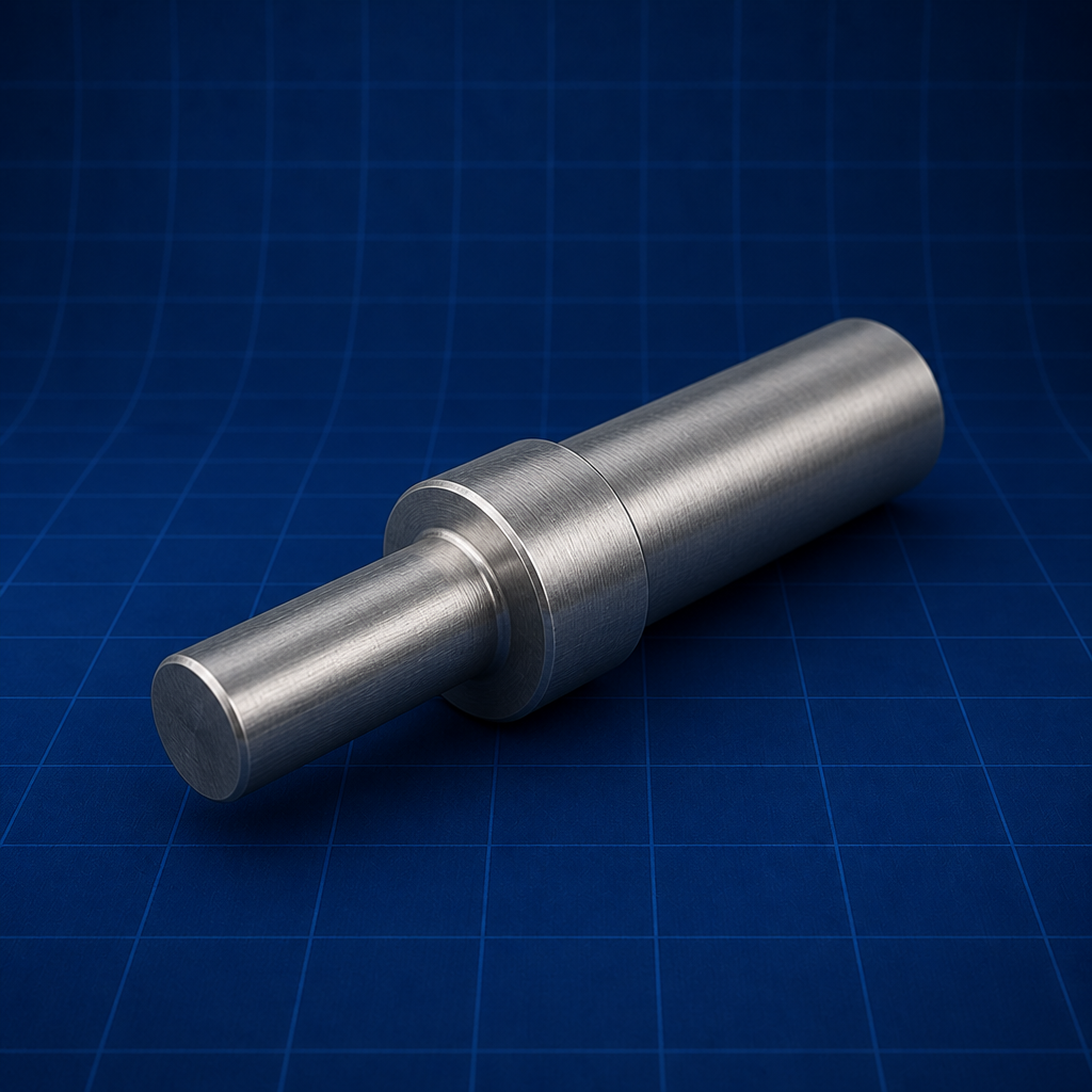 Stepped gage pin — Geometric Dimensioning and Tolerancing