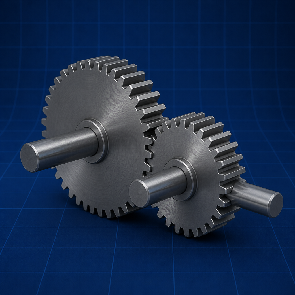 Meshed gear pair — Gears General