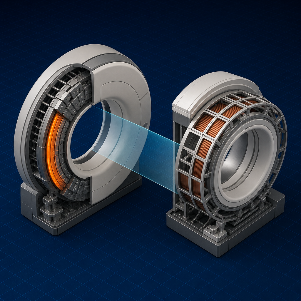 CT gantry and MRI coil — CT and MRI Principles