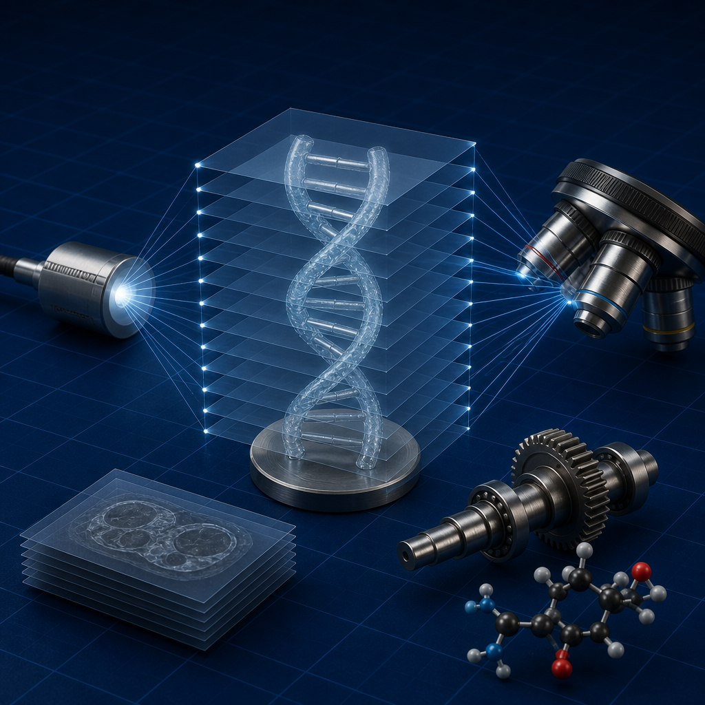 Projection rays into volume — Image Reconstruction