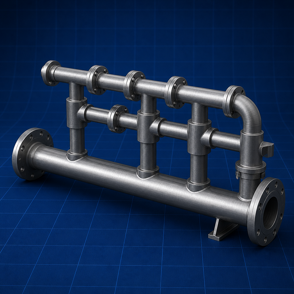 Pipe manifold — Pipeline Network Analysis