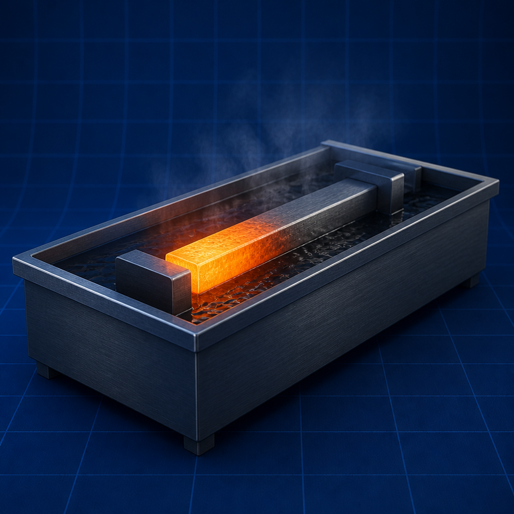 Hardened gear blank — Heat Treatment of Steels