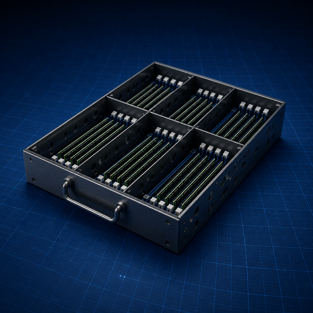 Partitioned tray — Memory Management