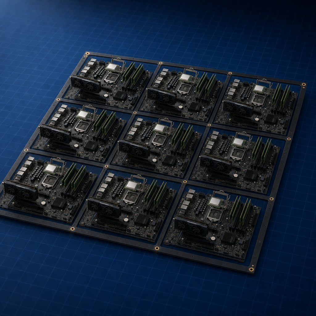 Panelized board — Manufacturing Files and DFM