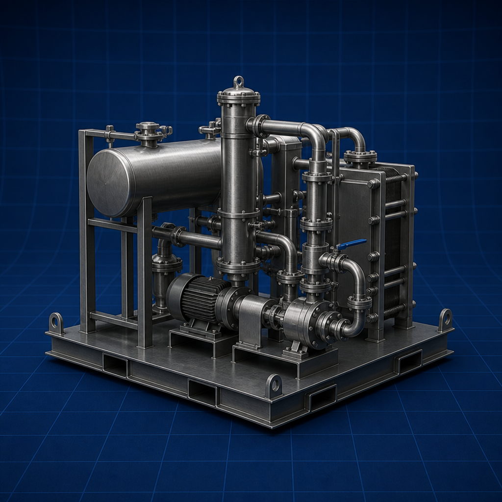 Skid module — Plant Location and Layout