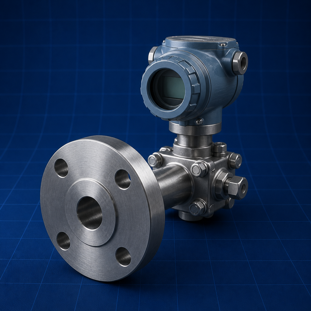 Instrument flange — Process Flow Diagram and P and ID
