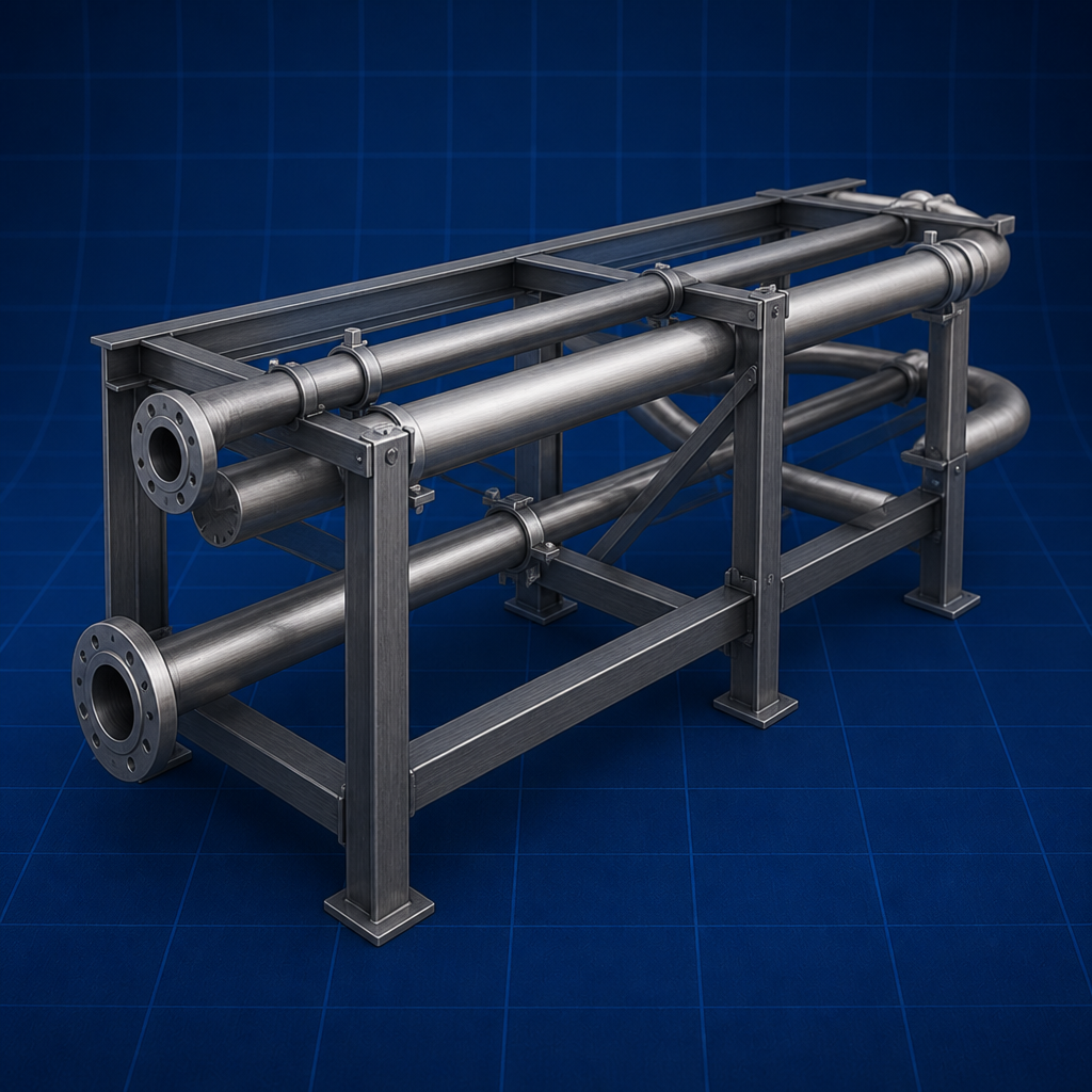 Pipe rack — Piping and Layout