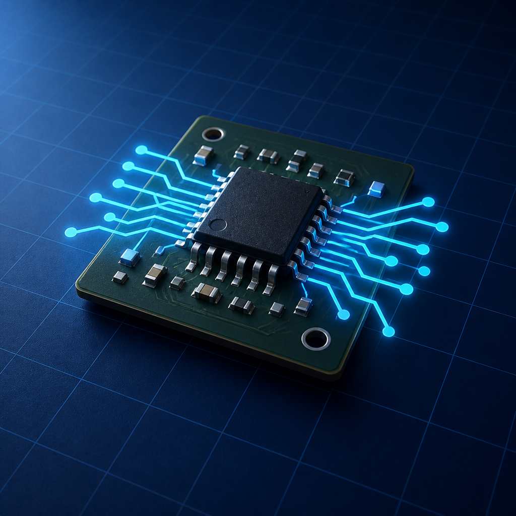Logic-gate PCB — Control Structures