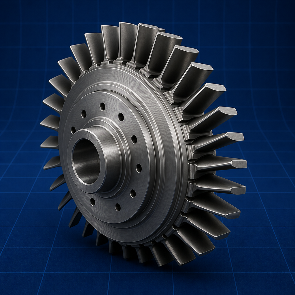 Turbine disc — Steam Power Plant