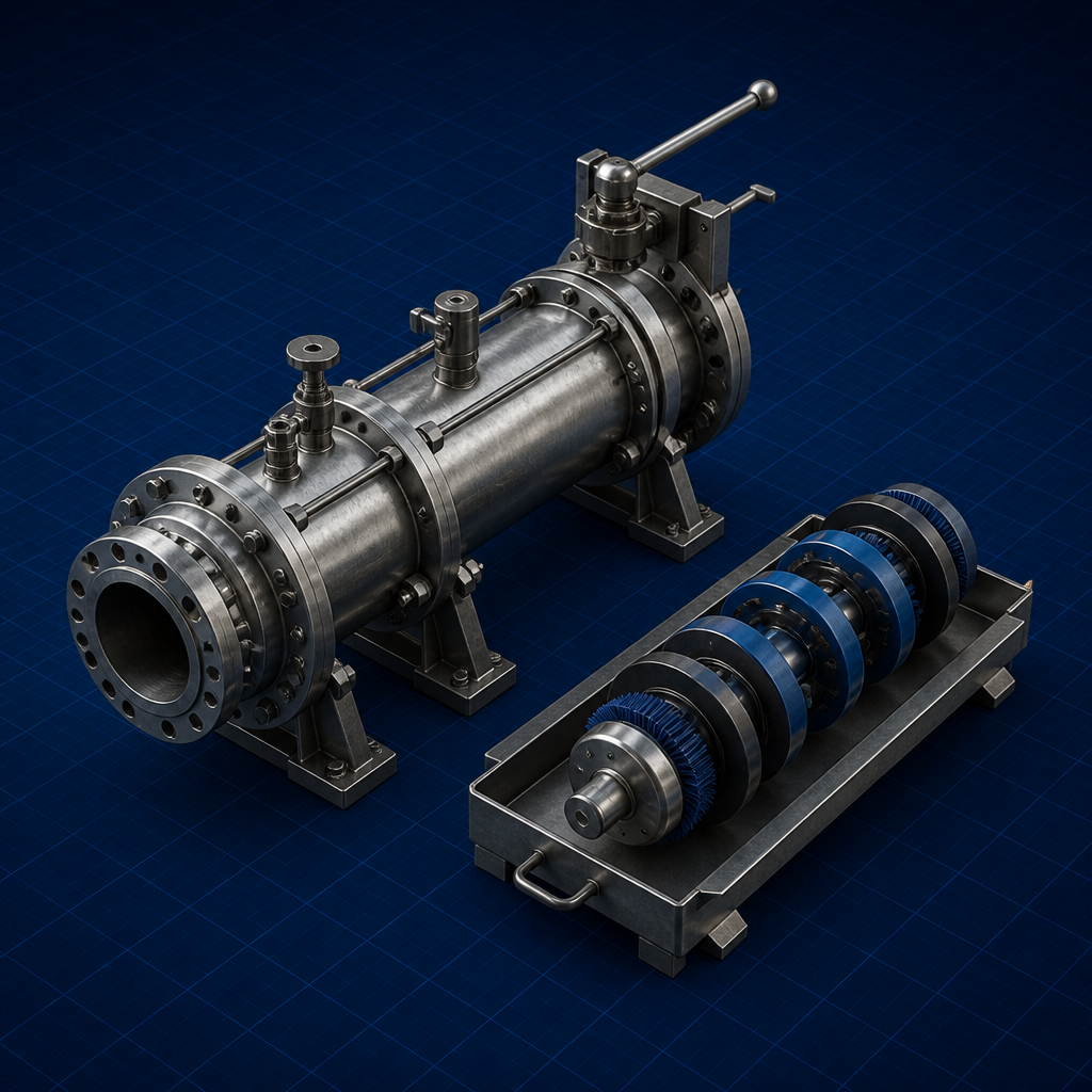 Pig launcher and inspection pig — Pipeline Integrity Management