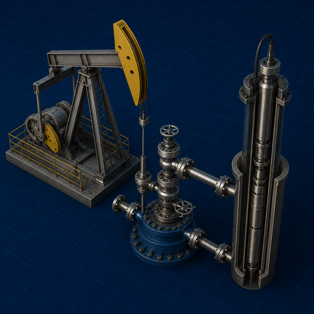 Pump jack and ESP — Artificial Lift Systems